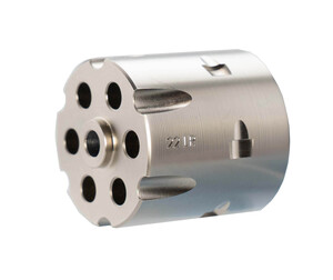 Heritage Rough Rider .22LR 6-Shot Replacement Cylinder - Polished Nickel Finish Heritage Rough Rider .22LR 6-Shot Replacement Cylinder - Polished Nickel Finish